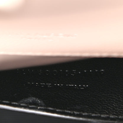 Saint Laurent Grain De Poudre Textured Mixed Matelasse Medium Triquilt Monogram Satchel Marble Pink 7 of 14