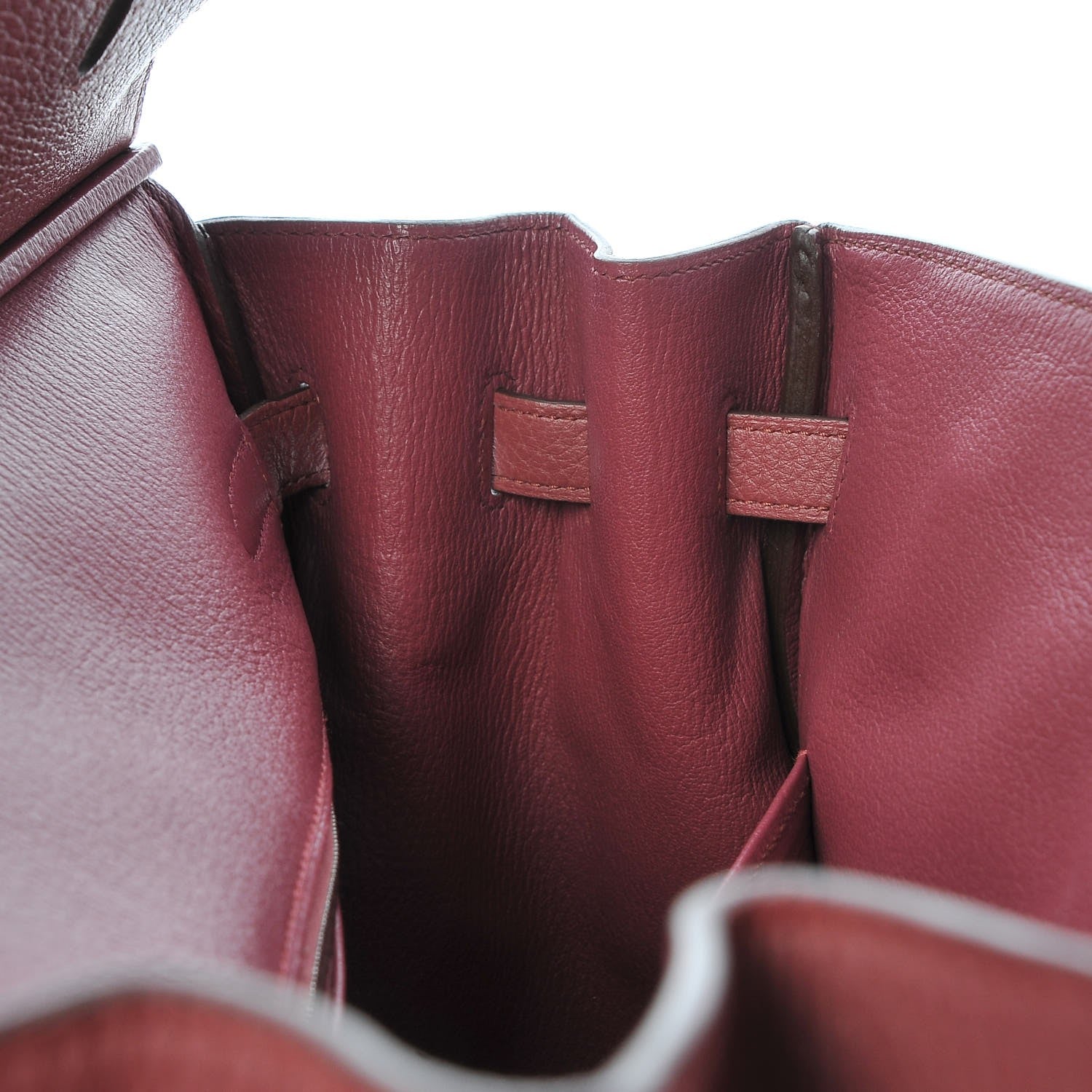 Hermes Taurillon Clemence Birkin 35 Bois de Rose 18 of 30