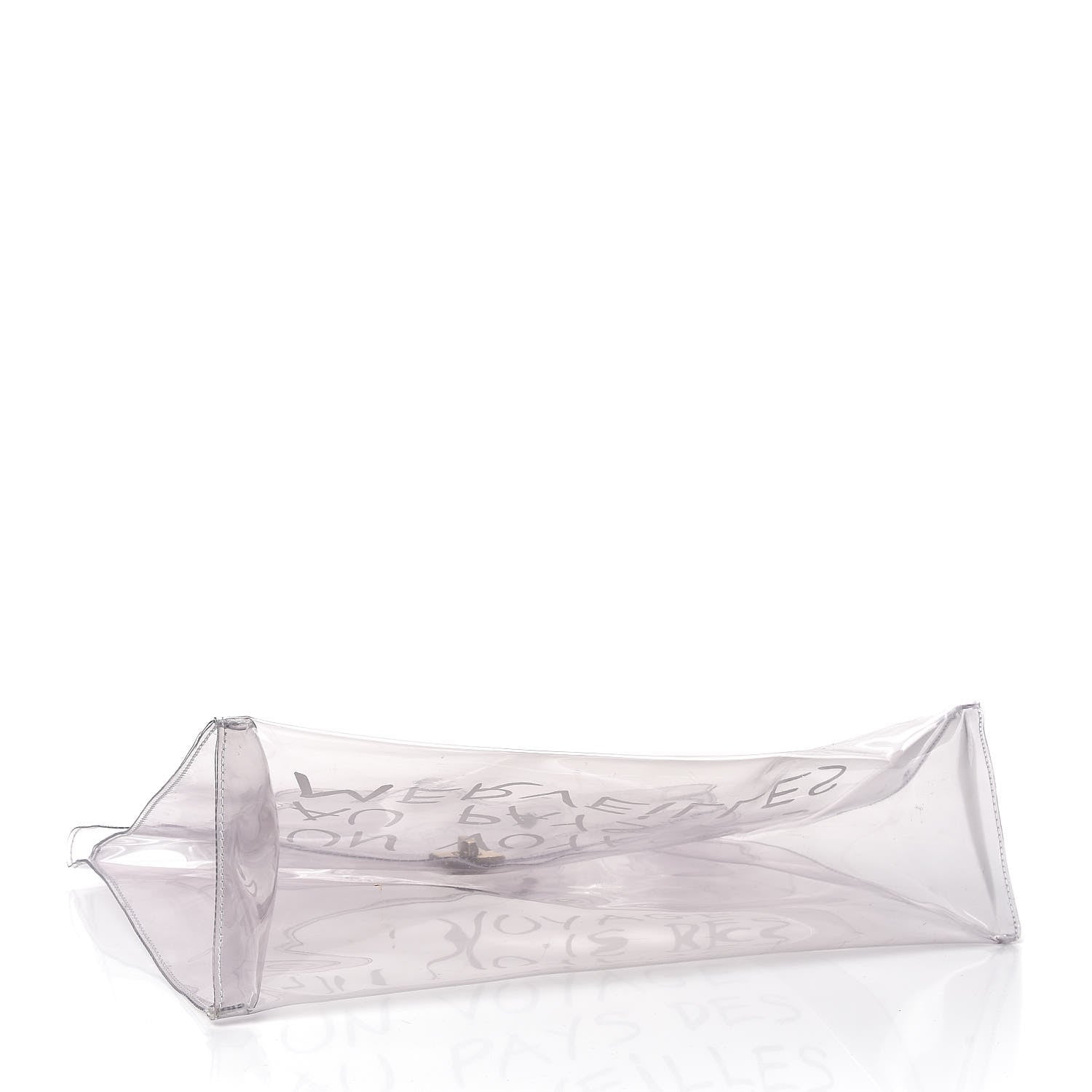 Hermes Vinyl Souvenir De L'Exposition Kelly Transparent 4 of 7