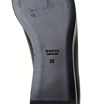 Gucci Nappa Liv Mary Jane Platform Loafers 39 Black 5 of 5