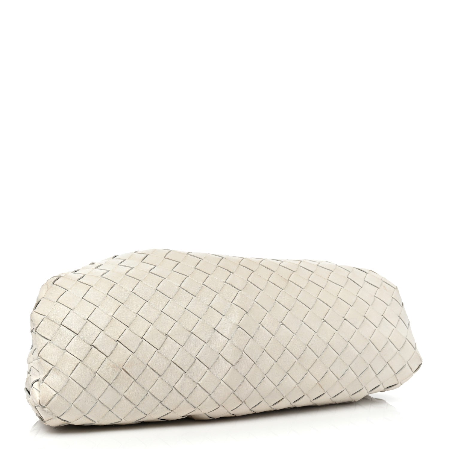 Bottega Veneta Nappa Maxi Intrecciato The Pouch Oversized Clutch Plaster 4 of 25