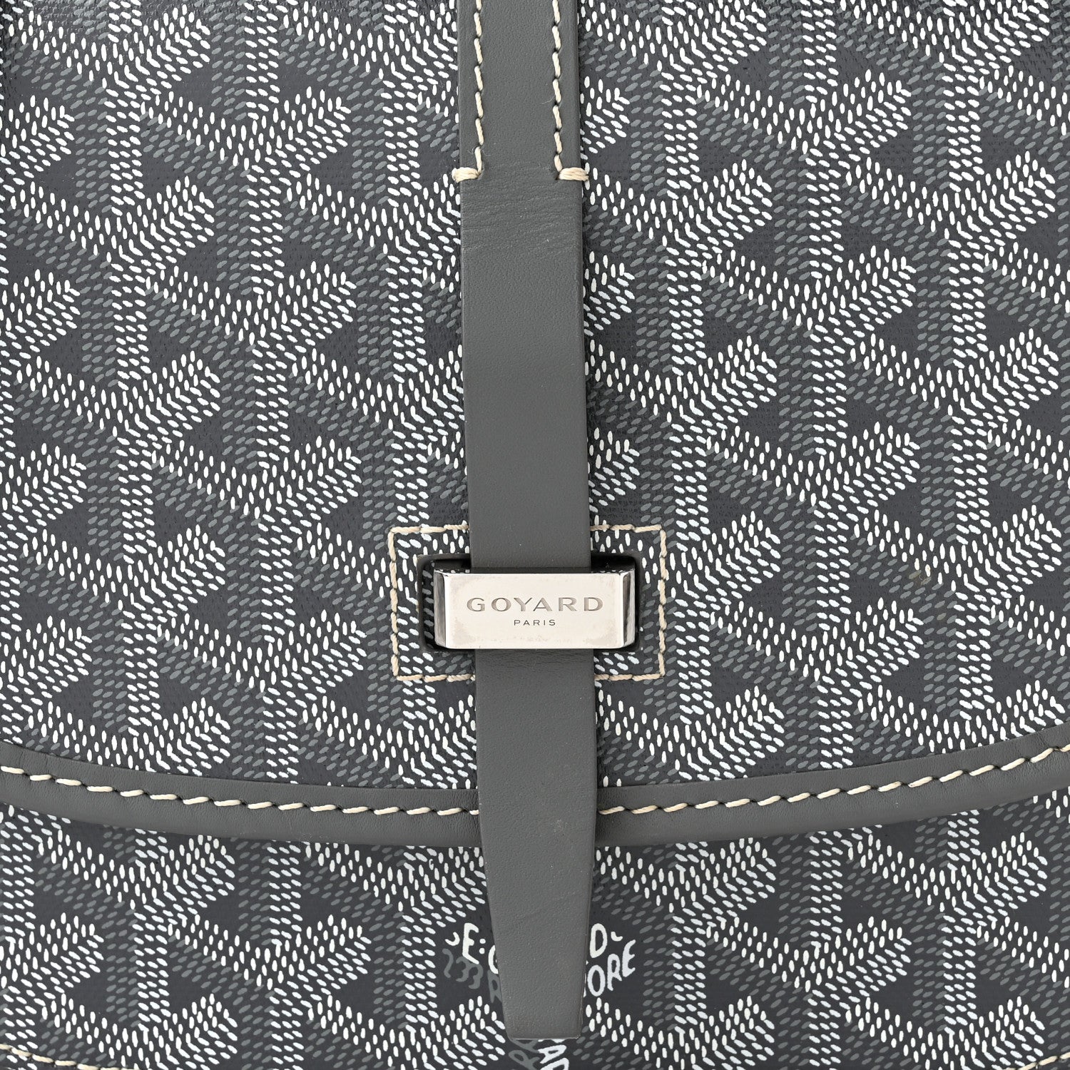 Goyard Goyardine Belvedere II PM Messenger Bag Gray 7 of 9