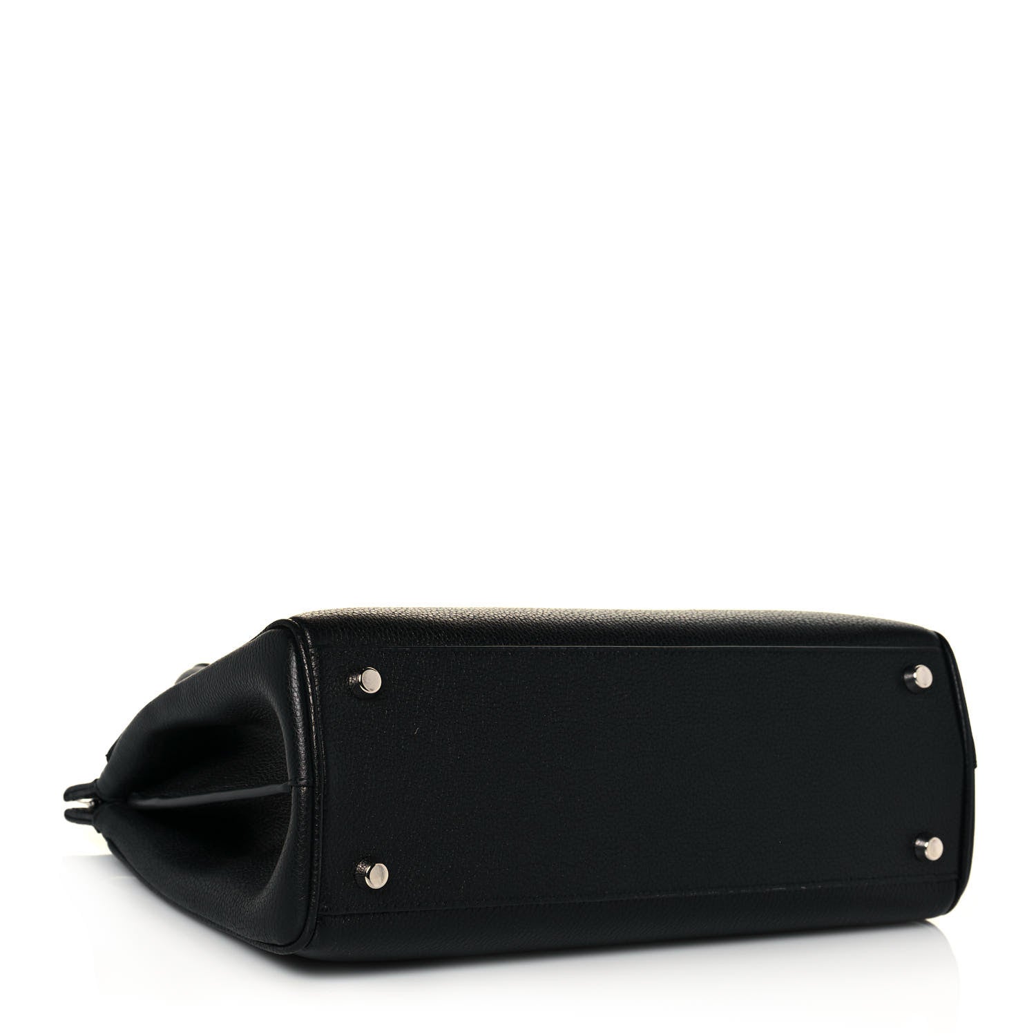 Gucci Grainy Calfskin Small Zumi Top Handle Bag Black 4 of 13