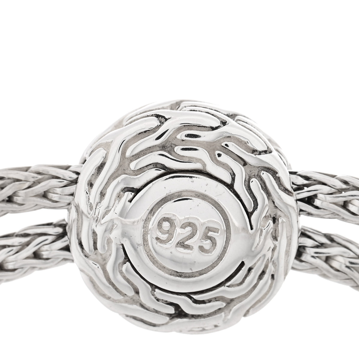 Sterling Silver Aquamarine Classic Chain Pull Through Bracelet