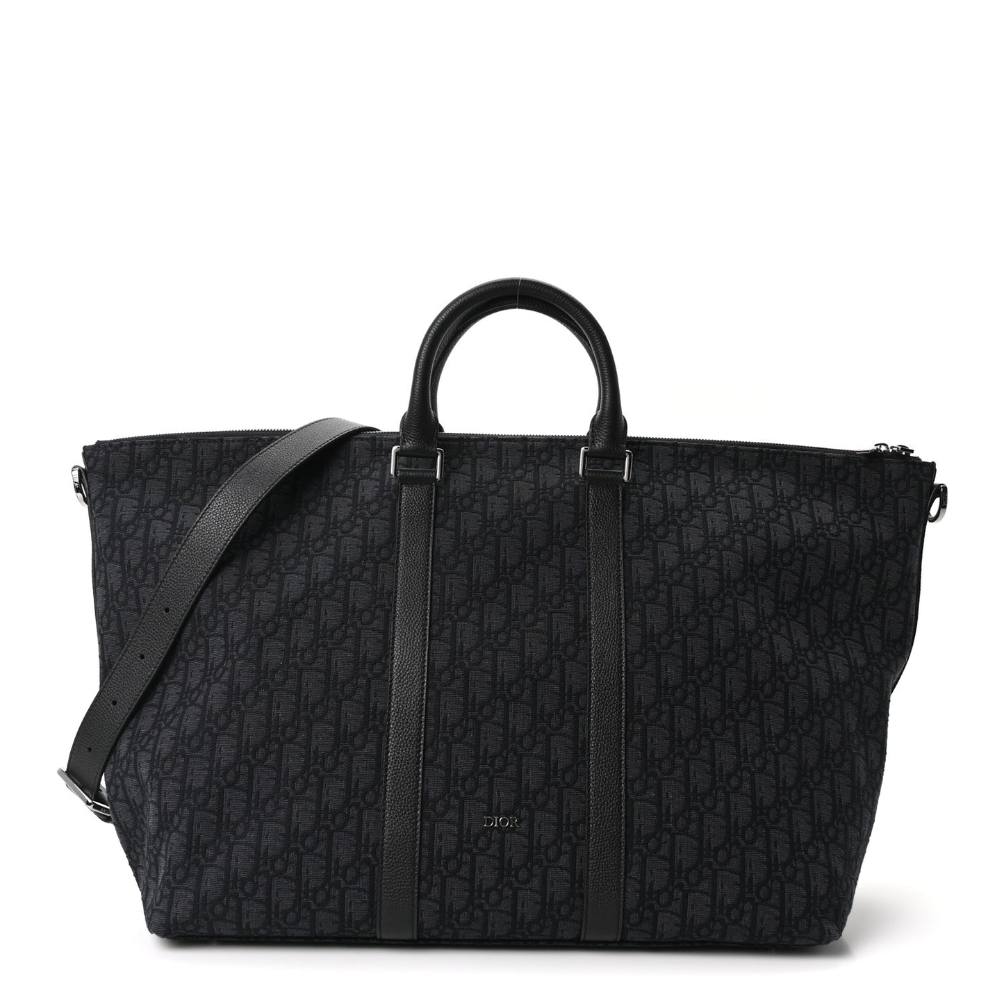 Maxi Oblique Jacquard Weekender 40 Black