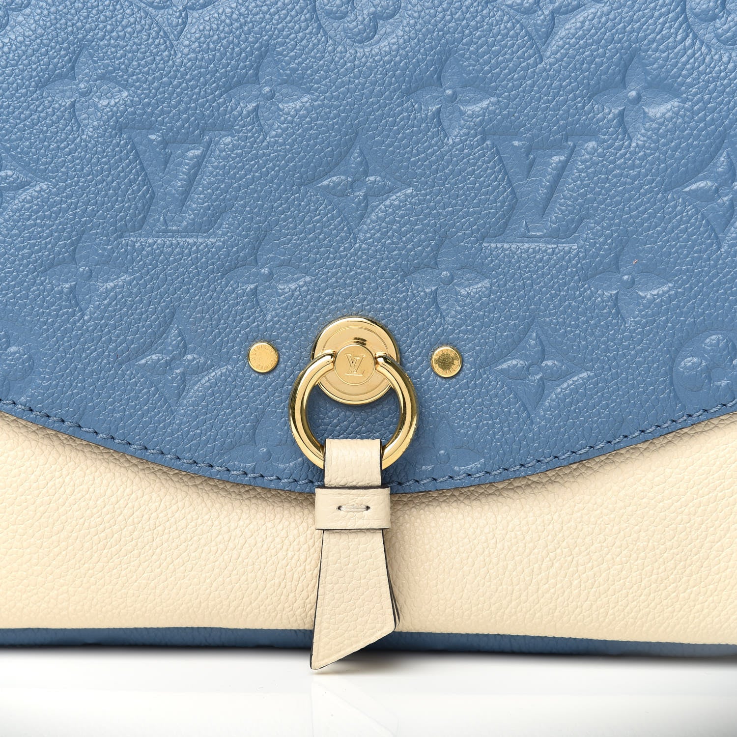 Louis Vuitton Empreinte Blanche BB Denim Creme 9 of 9