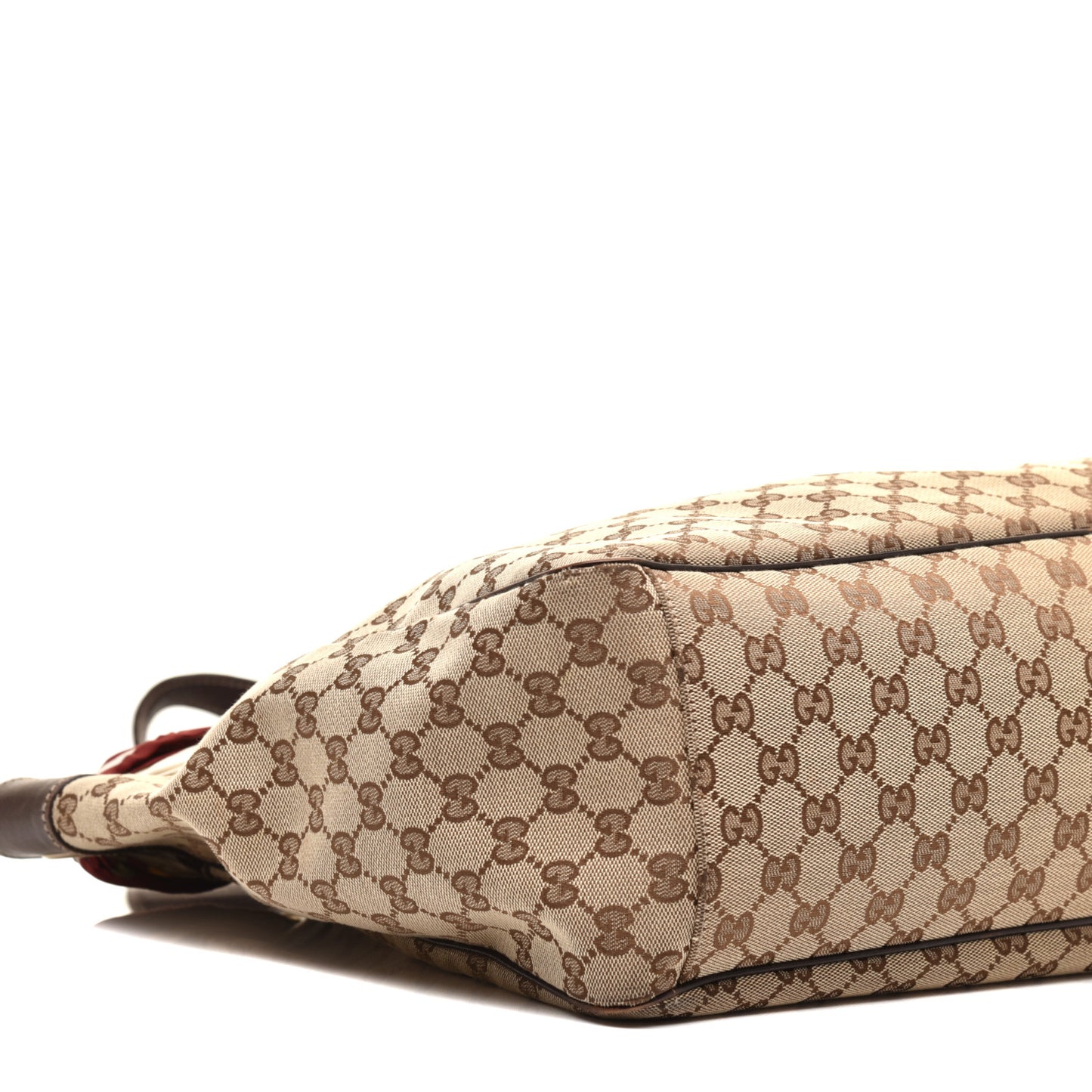 Monogram Large Positano Tote Brown