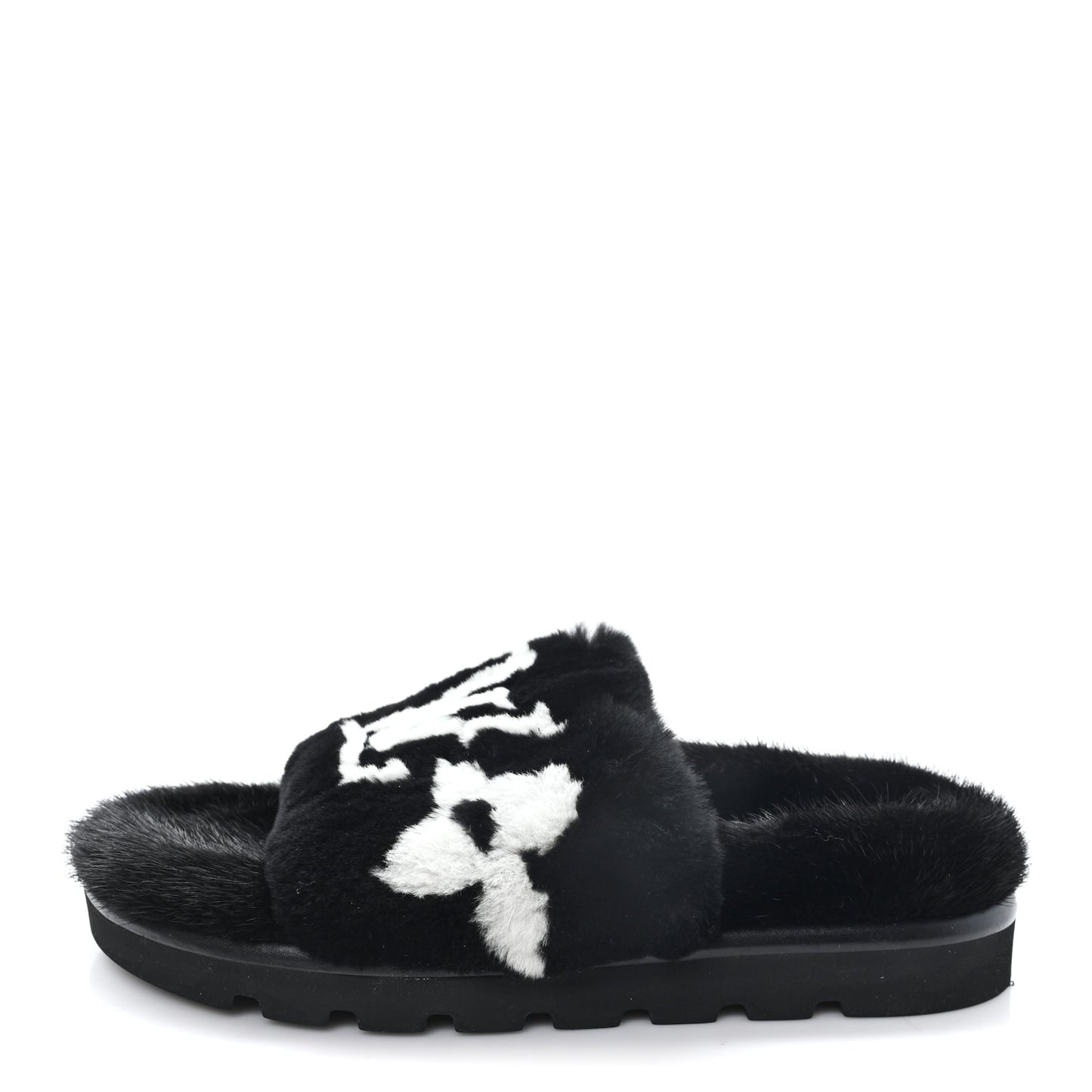 Mink Pool Pillow Comfort Mule 39 Black
