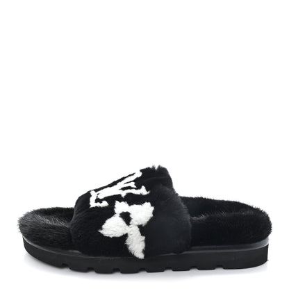 Louis Vuitton Mink Pool Pillow Comfort Mule 39 Black 1 of 9