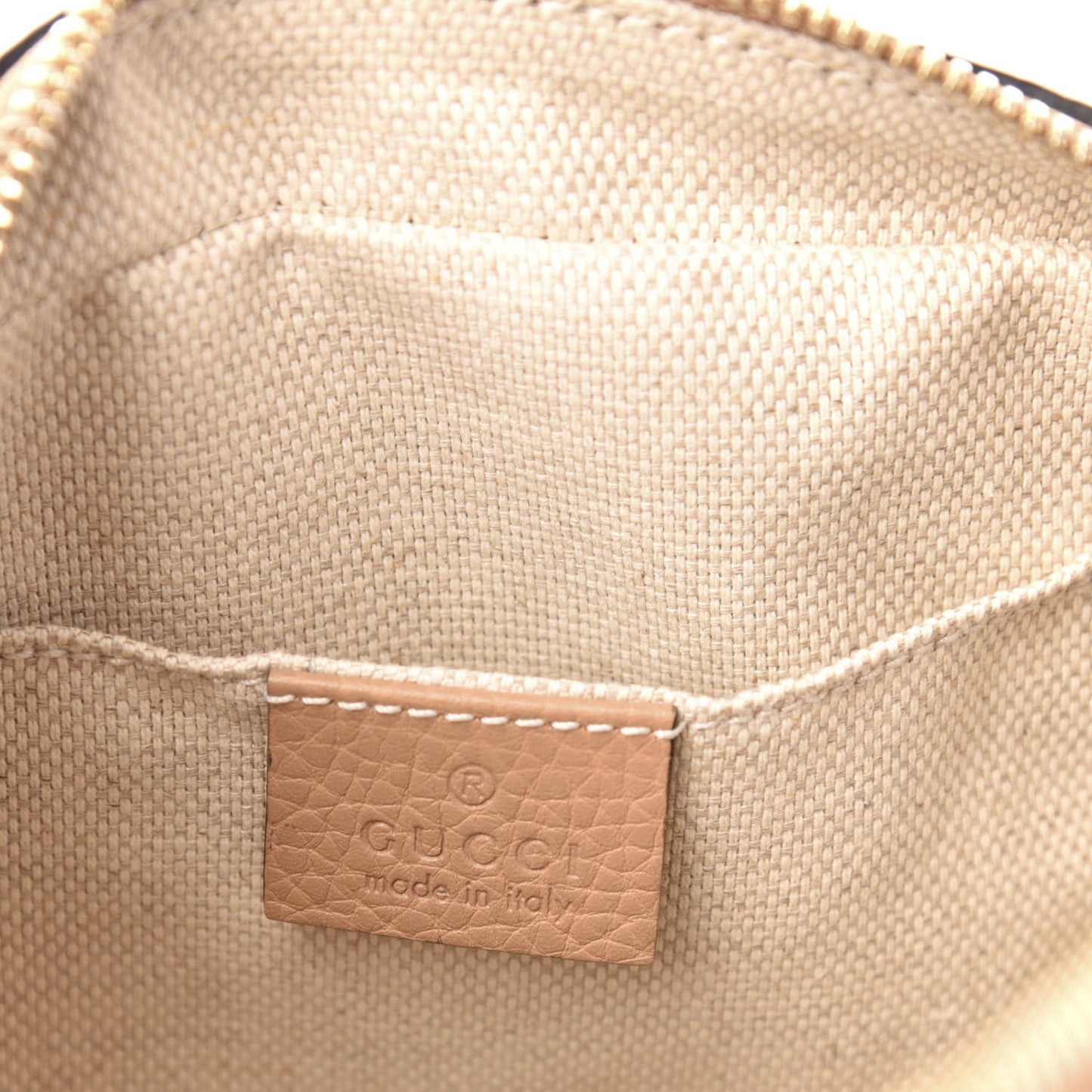 Pebbled Calfskin Small Soho Disco Bag Rose Beige