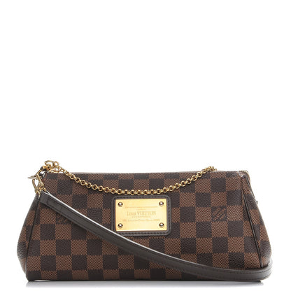Louis Vuitton Damier Ebene Eva Clutch 1 of 7