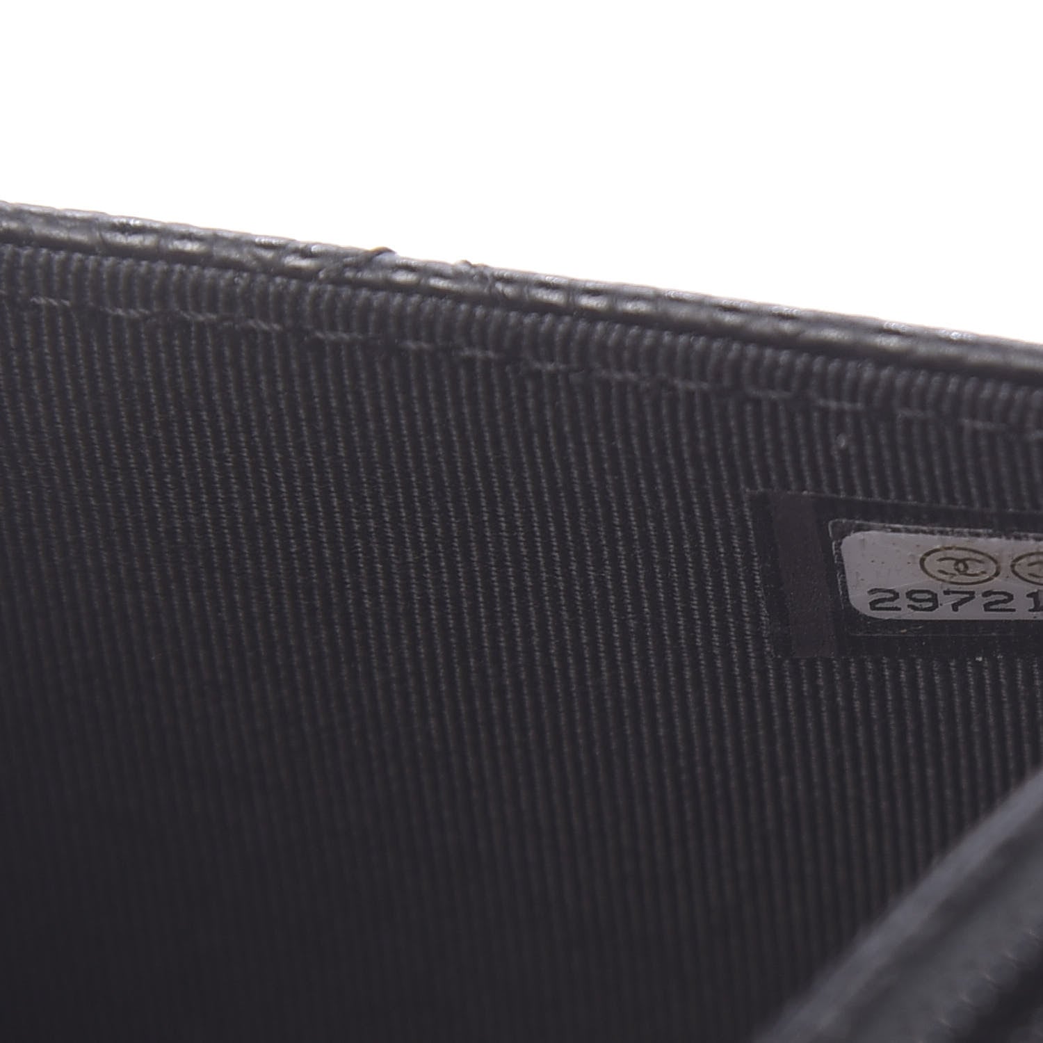 Chanel Caviar Quilted Wallet On Chain WOC Black 8 of 12