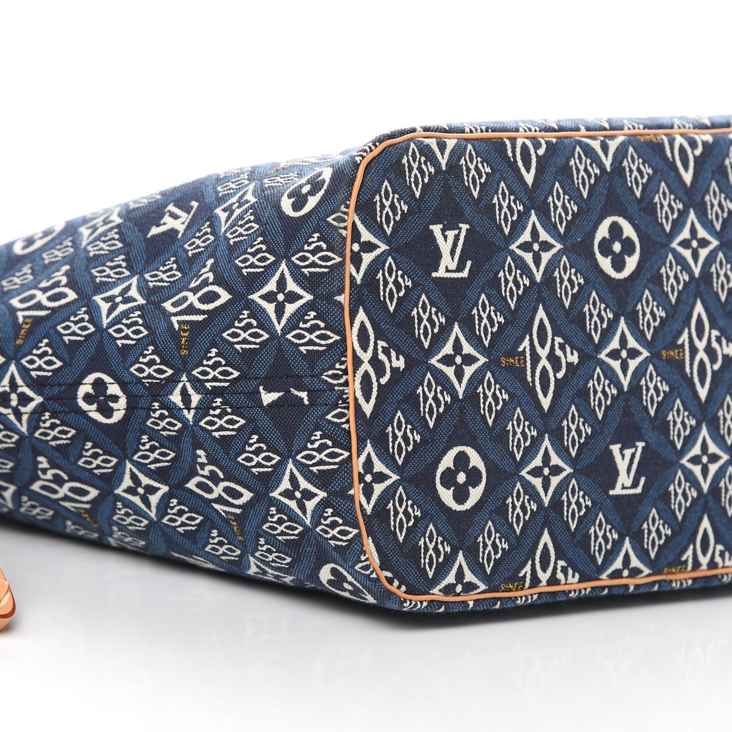 Jacquard Since 1854 Neverfull MM Blue