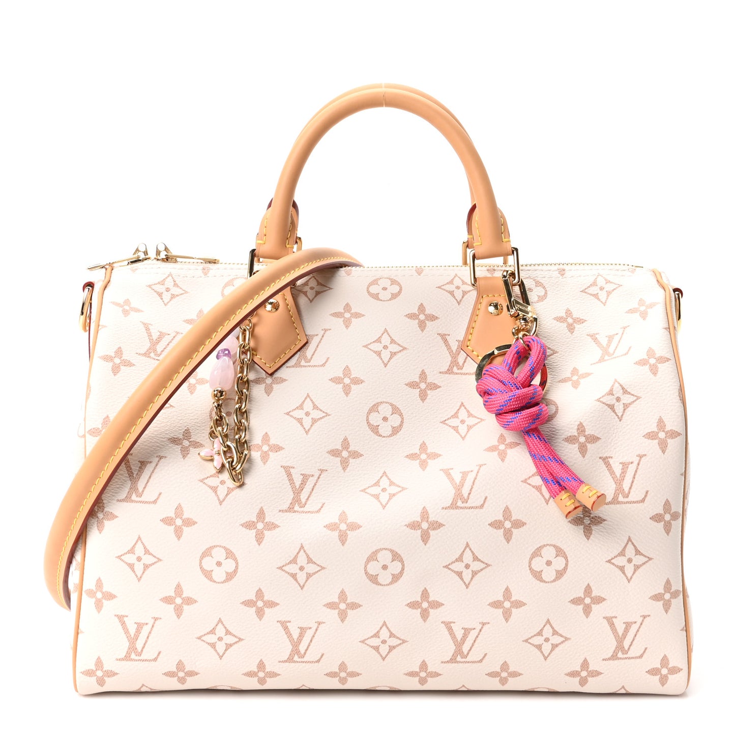 Monogram Dune Lucky Speedy Soft 30 Pink