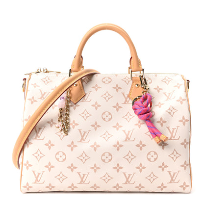 Louis Vuitton Monogram Dune Lucky Speedy Soft 30 Pink 1 of 8