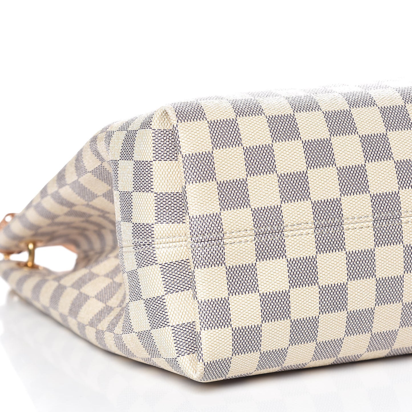 Damier Azur Graceful MM Rose Ballerine