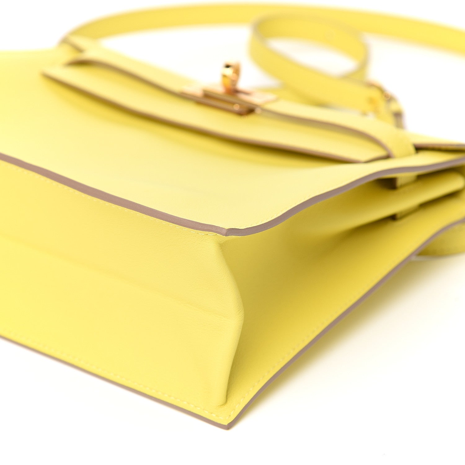 Hermes Swift Kelly Danse II Belt Bag Lime 9 of 11