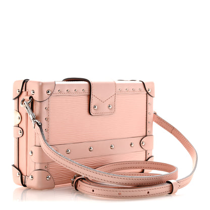 Louis Vuitton Epi Petite Malle Rose Nacre 3 of 9