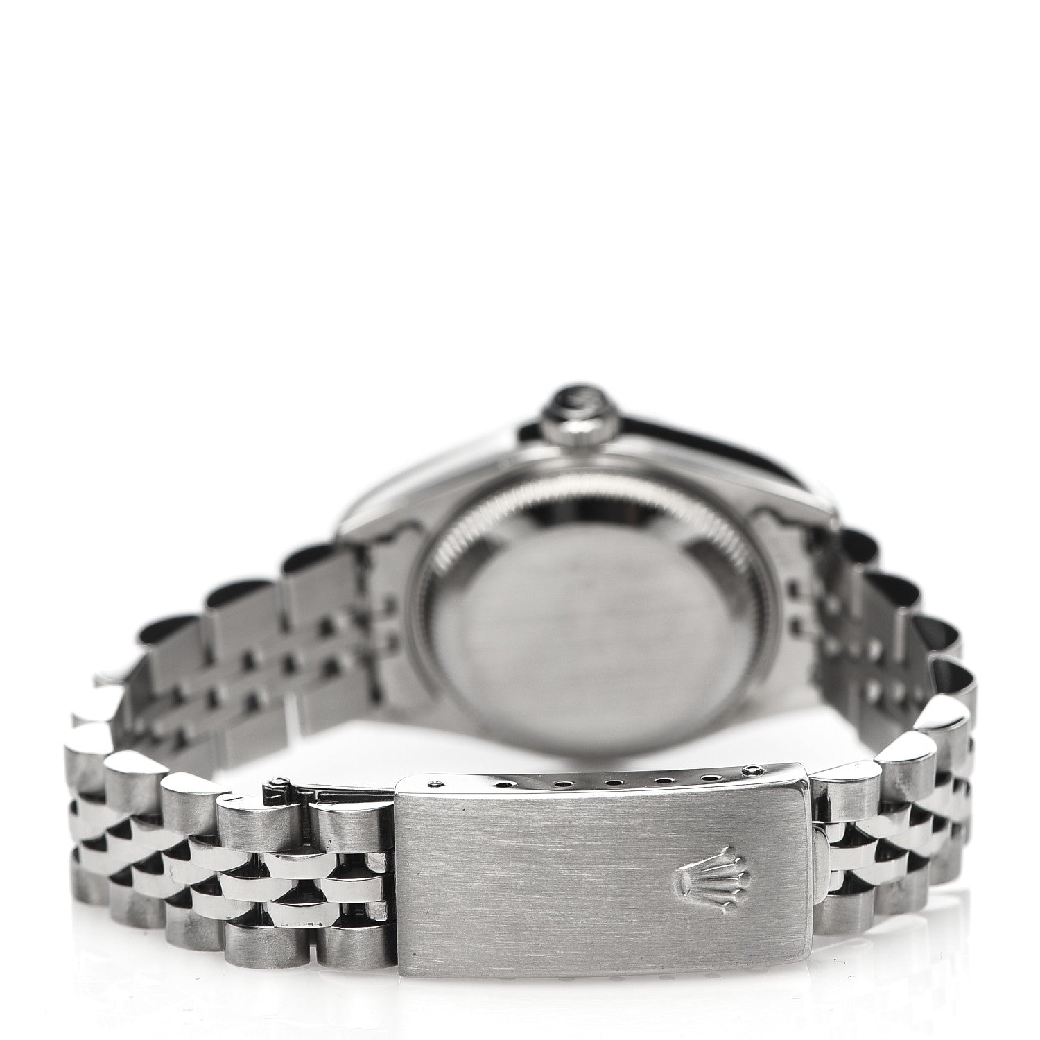 Rolex Stainless Steel 18K White Gold Diamond 26mm Oyster Perpetual Datejust Watch Silver Jubilee 79174 4 of 7