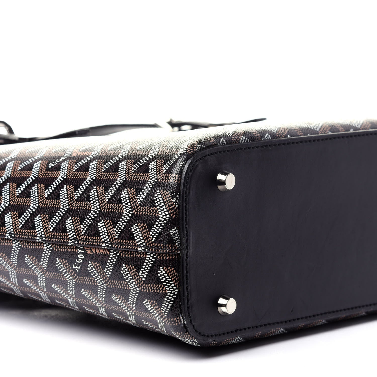 Goyard Goyardine Sac Marie Galante GM Black 13 of 23
