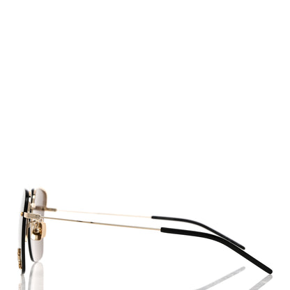 Saint Laurent Metal SL 312 M Sunglasses Gold 3 of 7