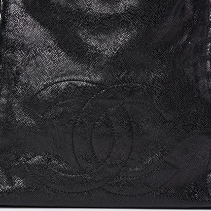 Chanel Glazed Caviar Modern Chain Tote Black 12 of 12