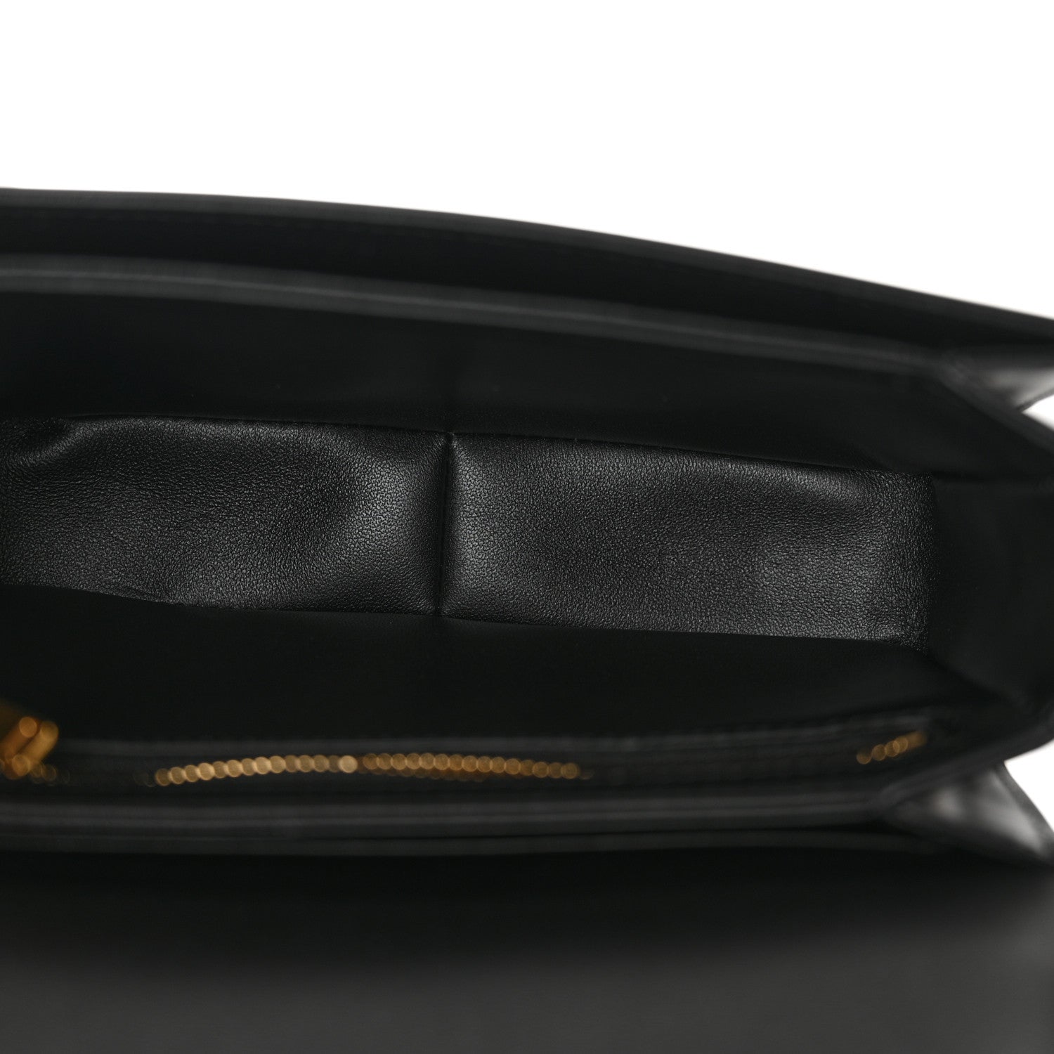 Celine Shiny Calfskin Teen Triomphe Black 5 of 10