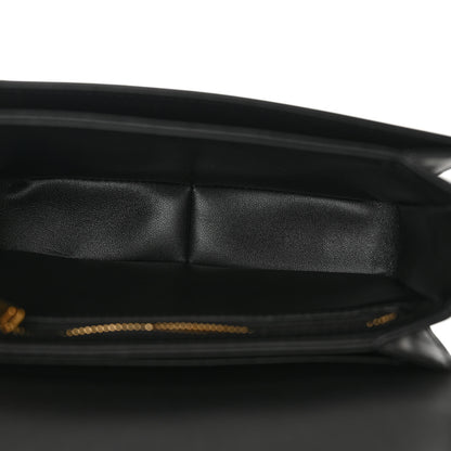 Celine Shiny Calfskin Teen Triomphe Black 5 of 10
