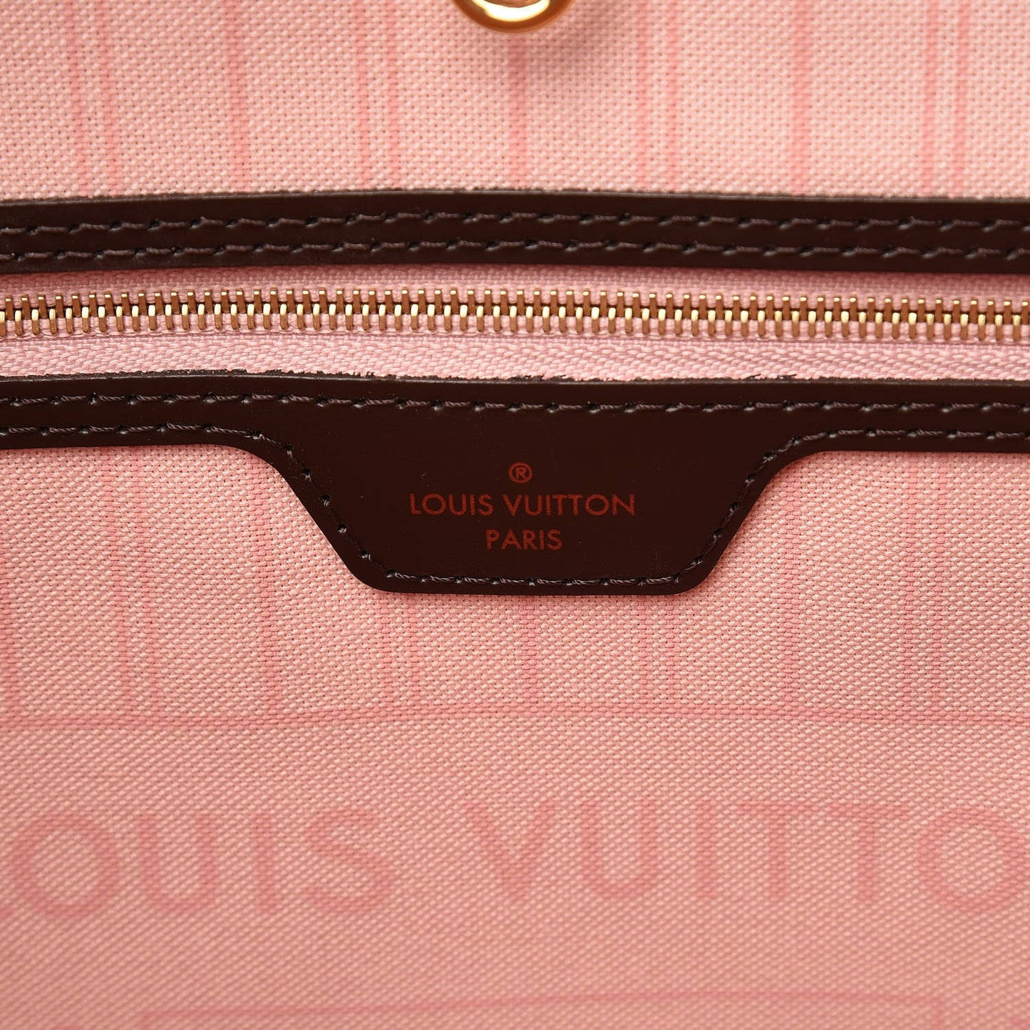 Damier Ebene Neo Neverfull MM Rose Ballerine