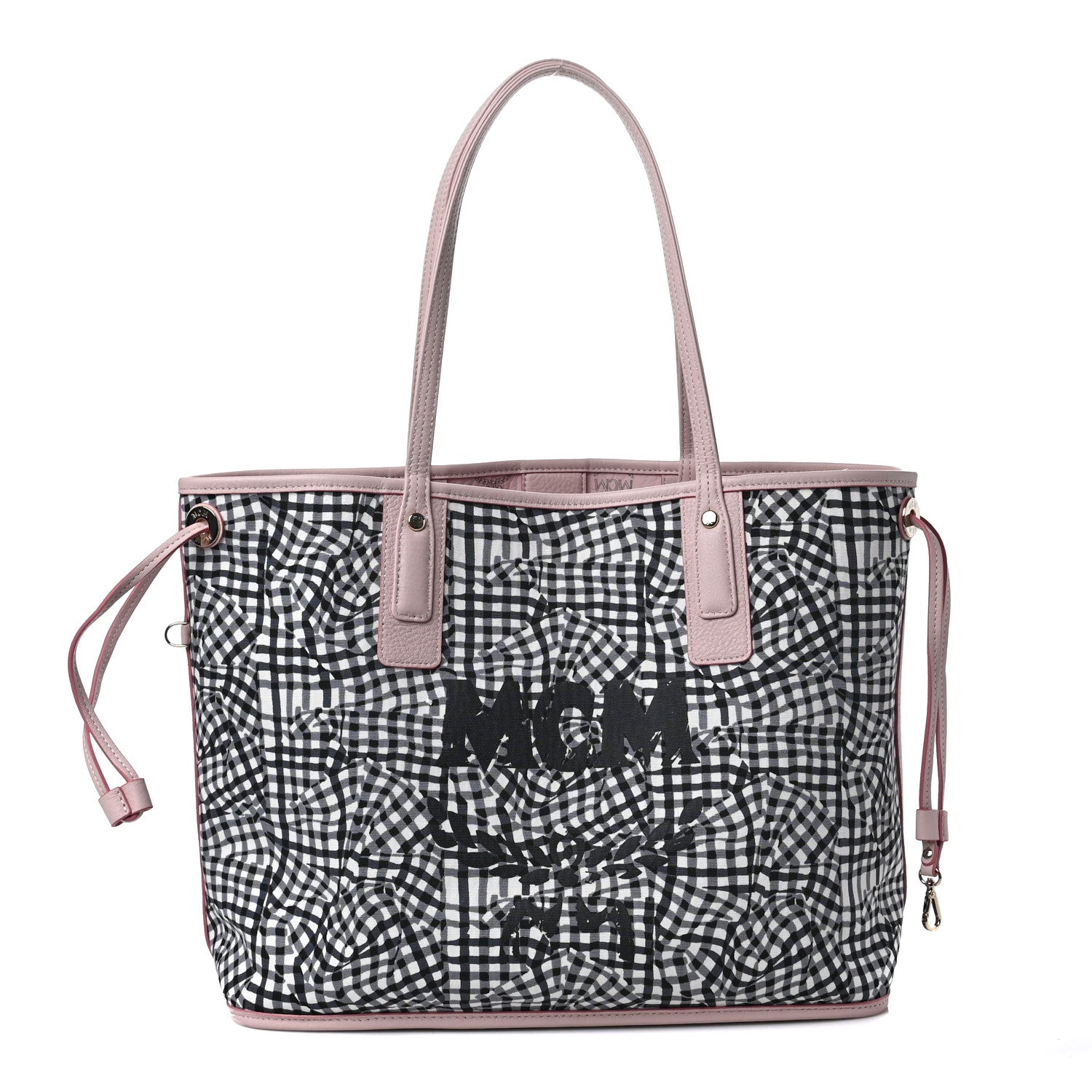 MCM Visetos Medium Liz Reversible Shopper Tote Soft Pink 4 of 16