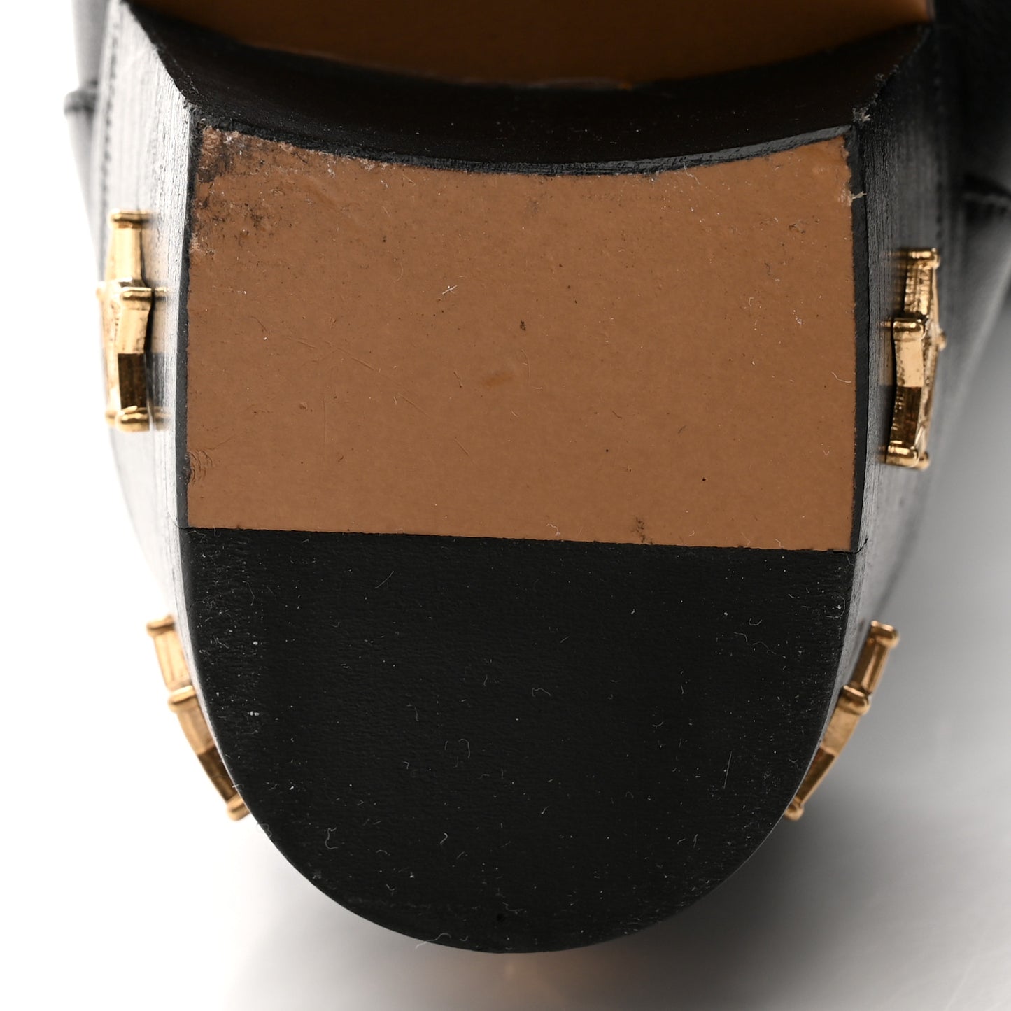 Calfskin Paris Dallas Metal Cap Toe High Boots 37 Black