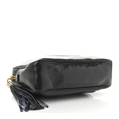 Gucci Soft Patent Small Soho Bowler Uniform Blue 4 of 11