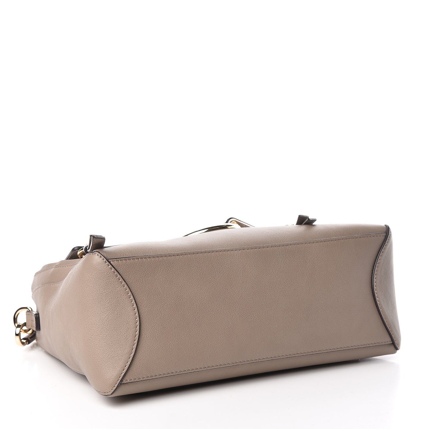 Calfskin Small Faye Day Shoulder Bag Motty Grey