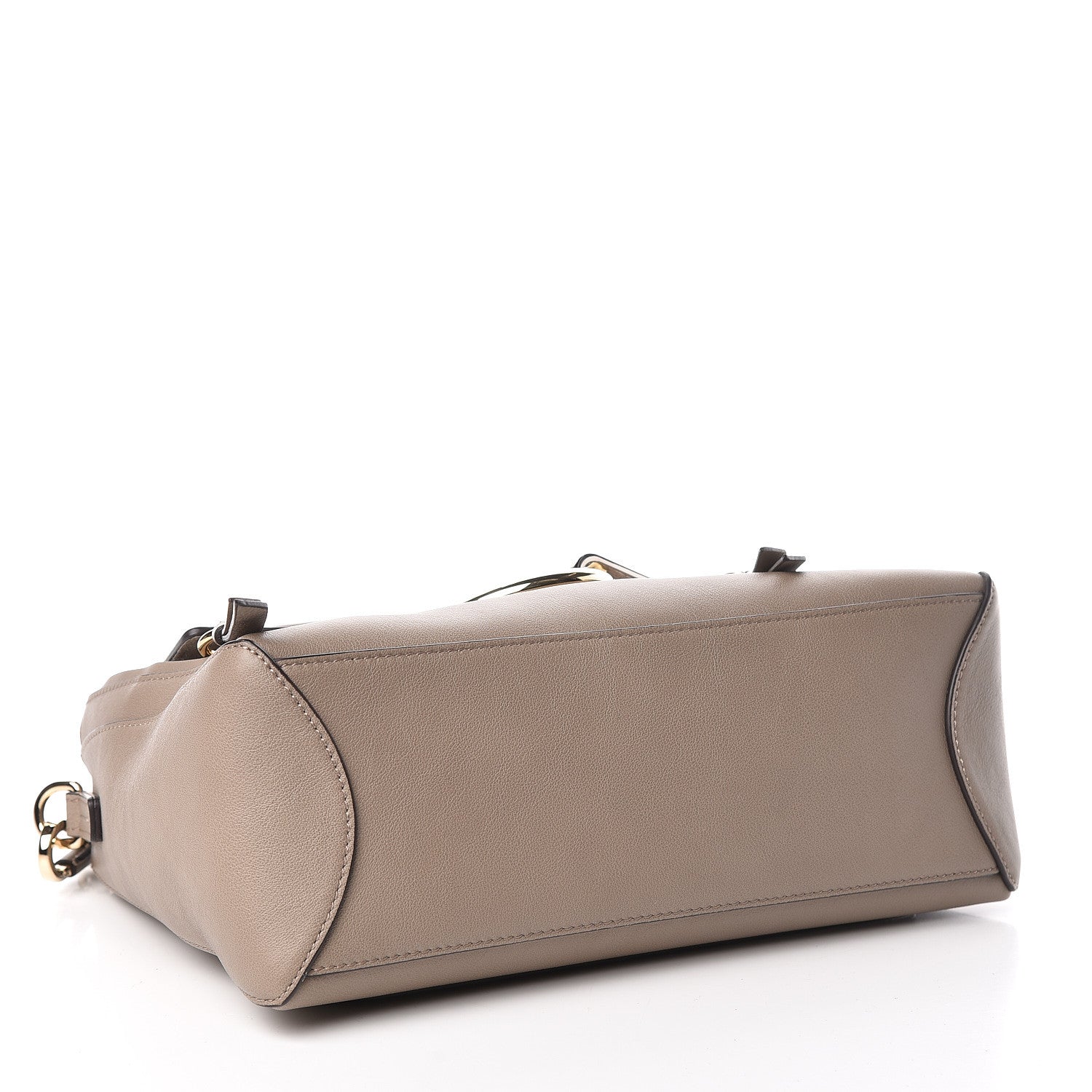 Chloe Calfskin Small Faye Day Shoulder Bag Motty Grey 4 of 10