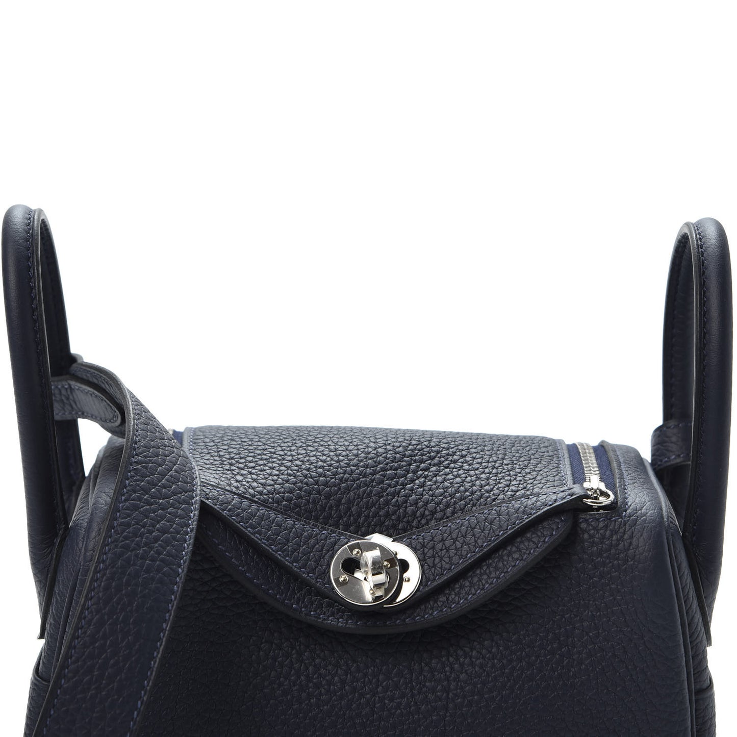 Taurillon Clemence Mini Lindy 20 Bleu Nuit