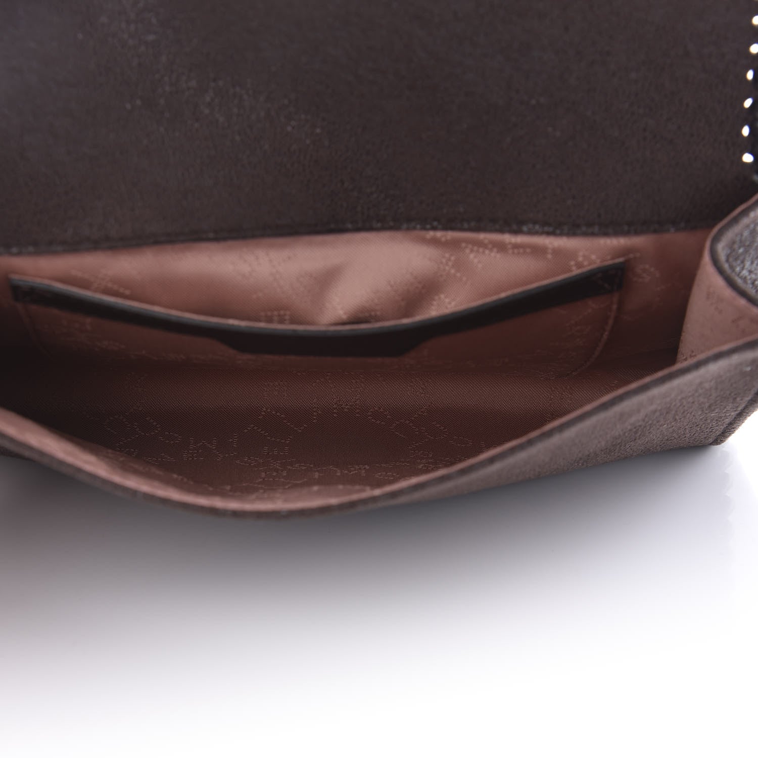 Stella McCartney Shaggy Deer Falabella Mini Crossbody Bag Dark Brown 5 of 9