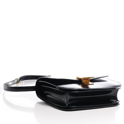 Celine Spazzolato Medium Box Shoulder Bag Black 4 of 8