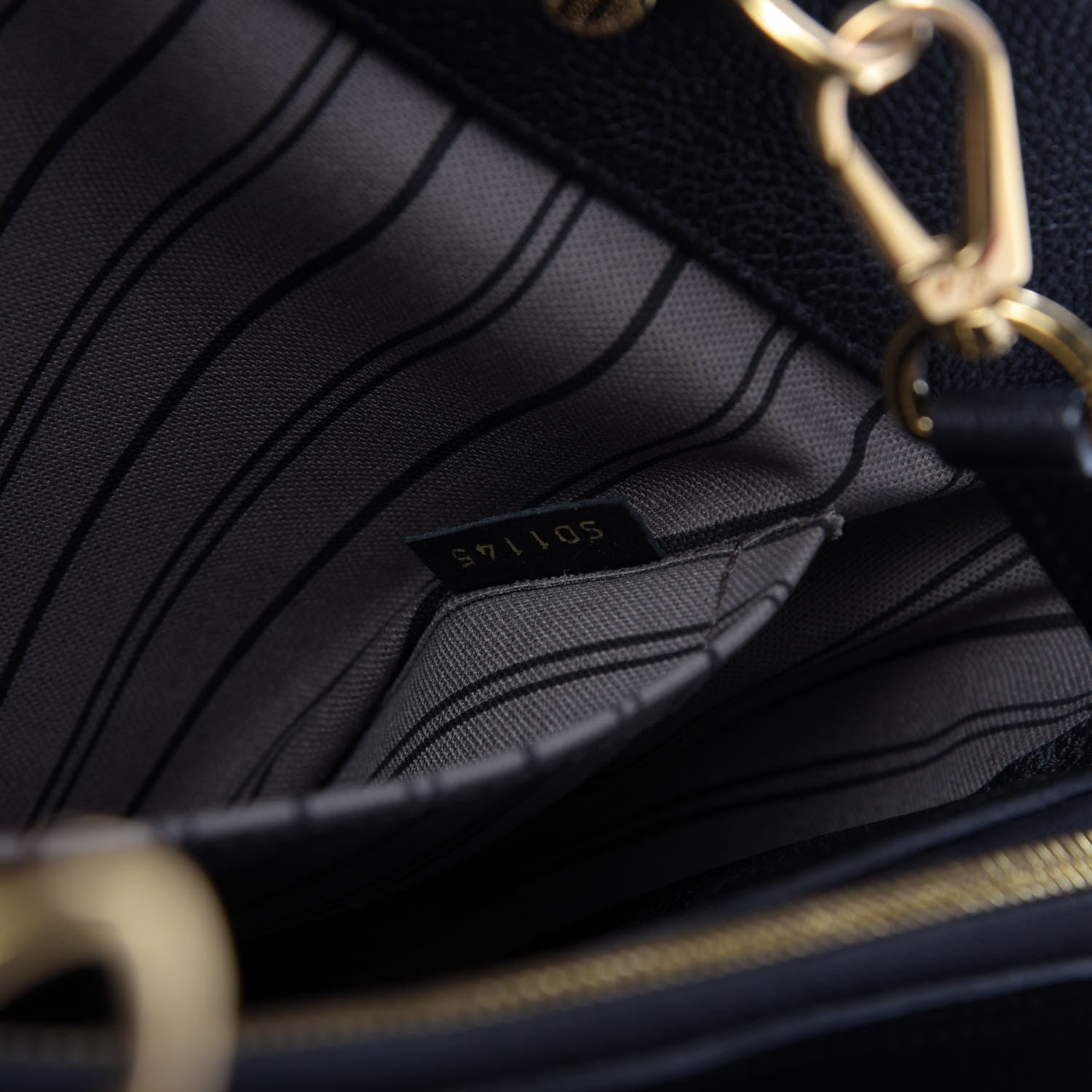 Louis Vuitton Empreinte Montaigne GM Black 11 of 11