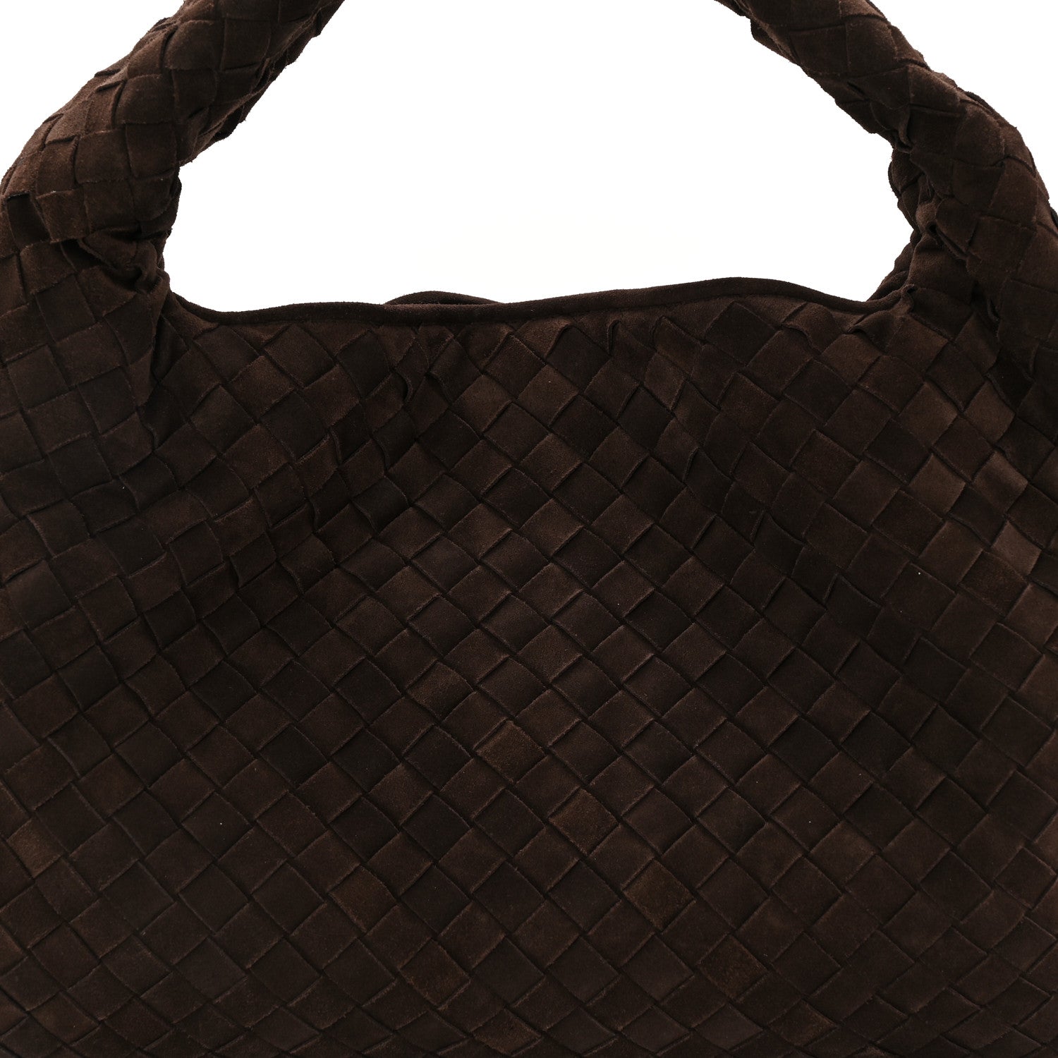 Bottega Veneta Suede Intrecciato Small Hop Fondant 8 of 10