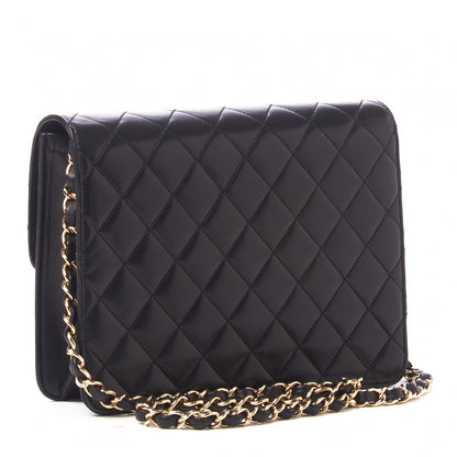 Chanel Lambskin Quilted Small Single Flap Black 3 of 10