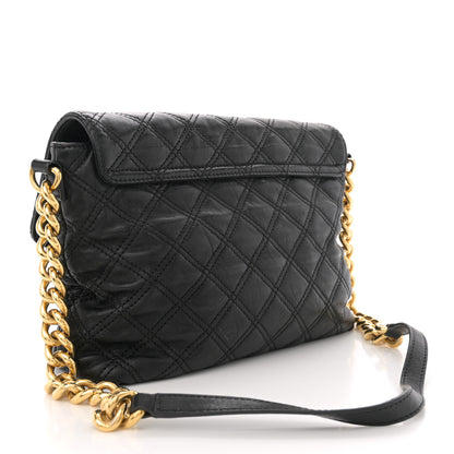 Marc Jacobs Lambskin Quilted The Large Single Flap Black 3 of 14