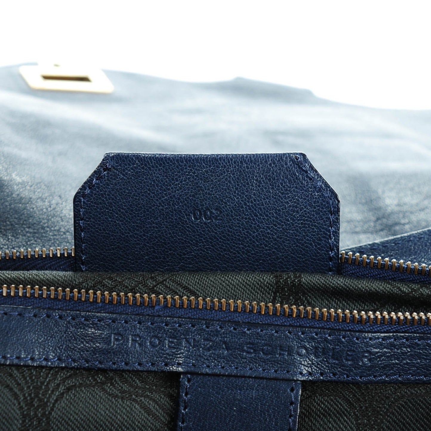 Lambskin Large PS1 Satchel Midnight