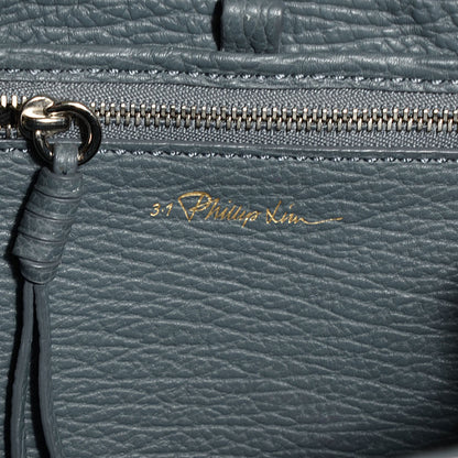 3.1 Phillip Lim 3.1 Textured Calfskin Mini Pashli Satchel Storm 6 of 22