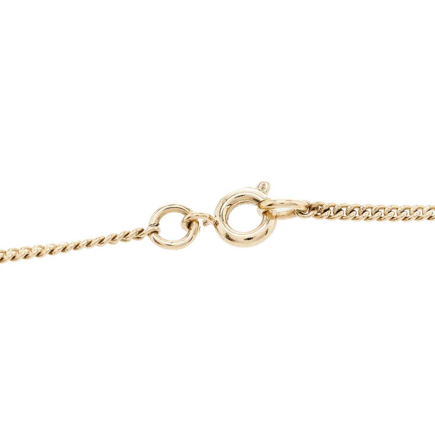 Chanel Resin Crystal Lipstick CC Bracelet Gold 3 of 3