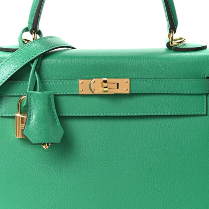 Hermes Chevre Chamkila Kelly Sellier 25 Menthe 8 of 11