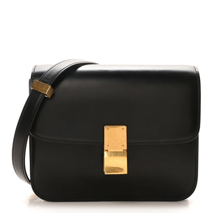 Celine Box Calfskin Teen Classic Box Flap Bag Black 1 of 8