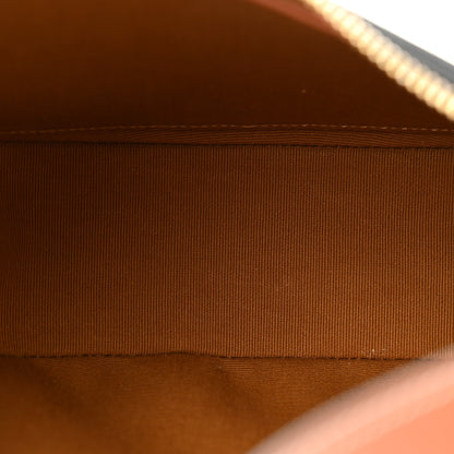 Celine Triomphe Canvas Calfskin Ava Shoulder Bag Tan 5 of 13