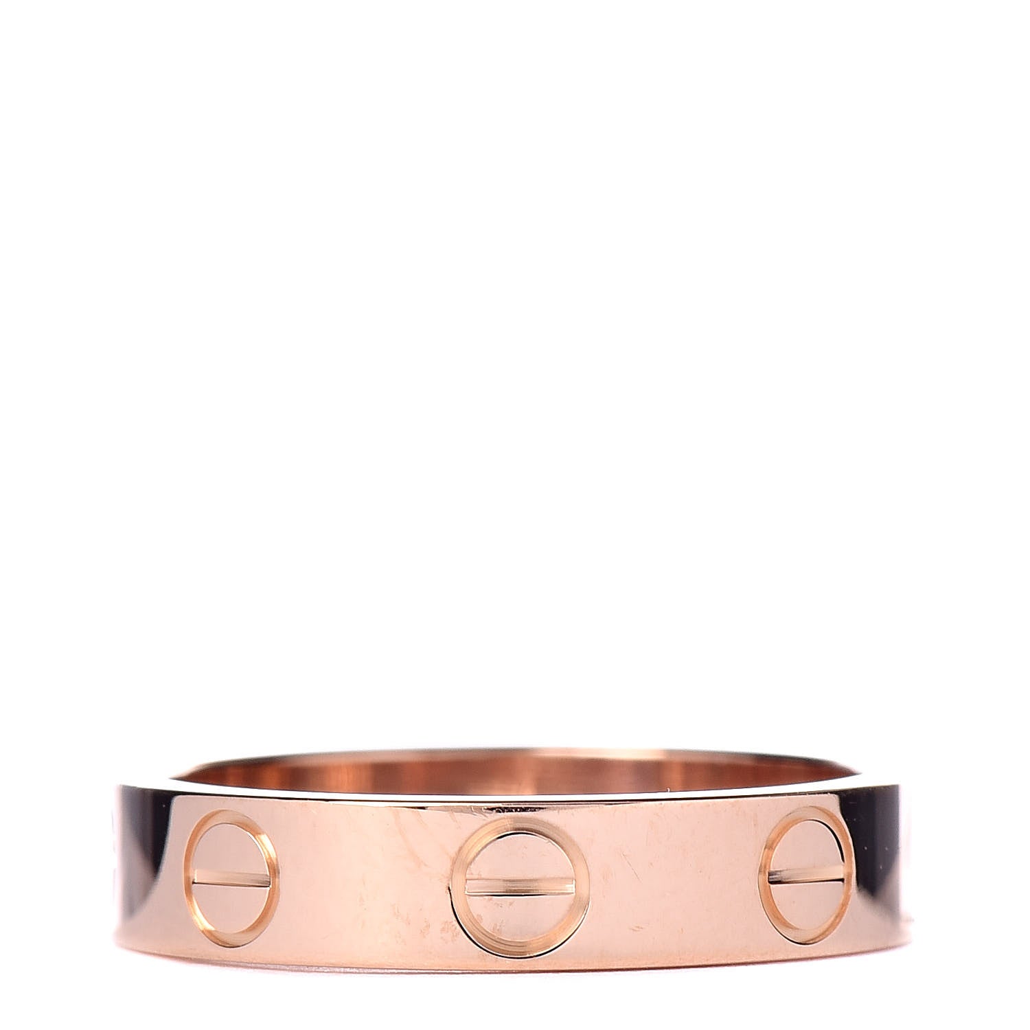 Cartier 18K Pink Gold 3.5mm LOVE Wedding Band Ring 47 4 3 of 5