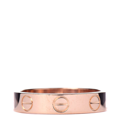Cartier 18K Pink Gold 3.5mm LOVE Wedding Band Ring 47 4 3 of 5