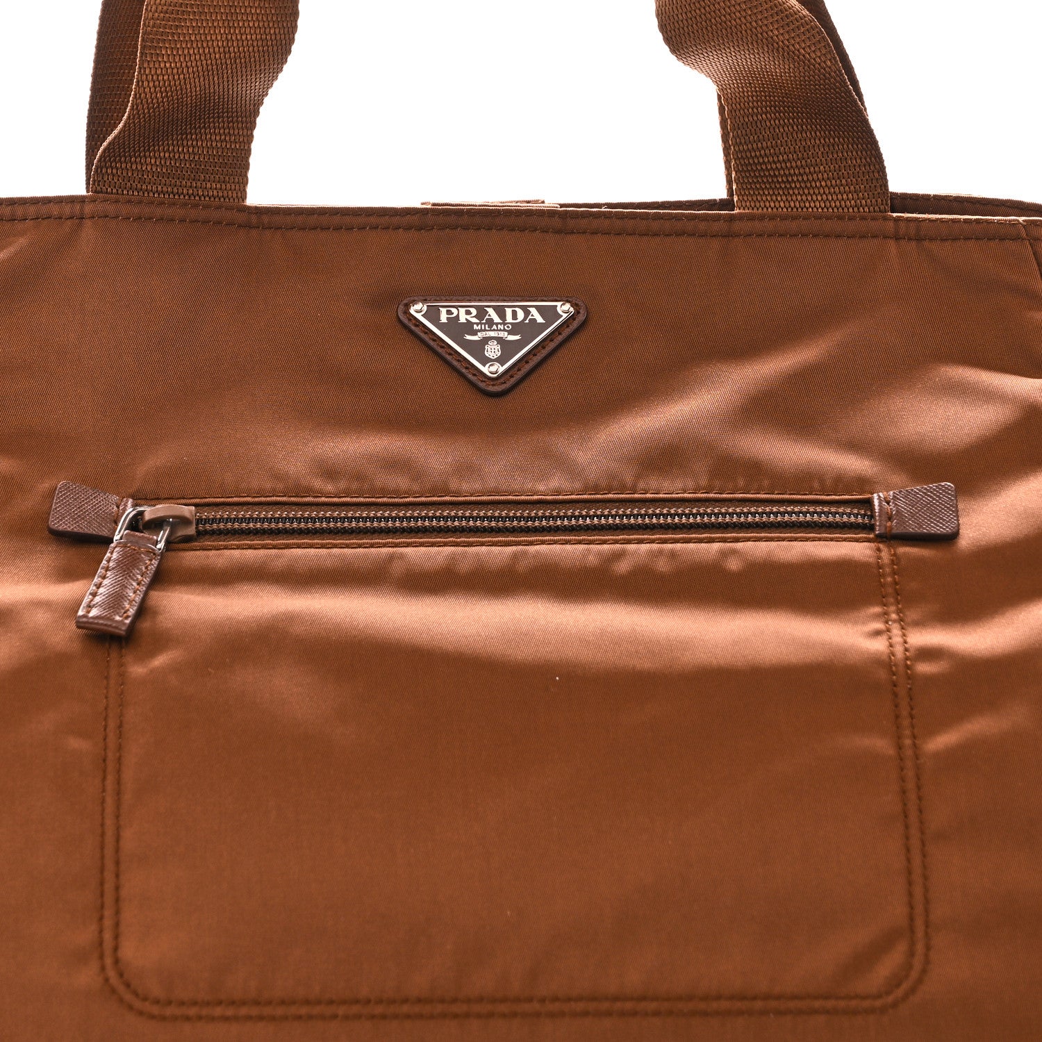 Prada Tessuto Nylon Shopping Tote Corinto 7 of 9